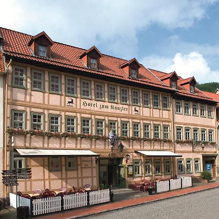 Hotel Zum Kanzler Stolberg (Harz) Exterior foto
