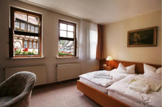 Hotel Zum Kanzler Stolberg (Harz) Exterior foto