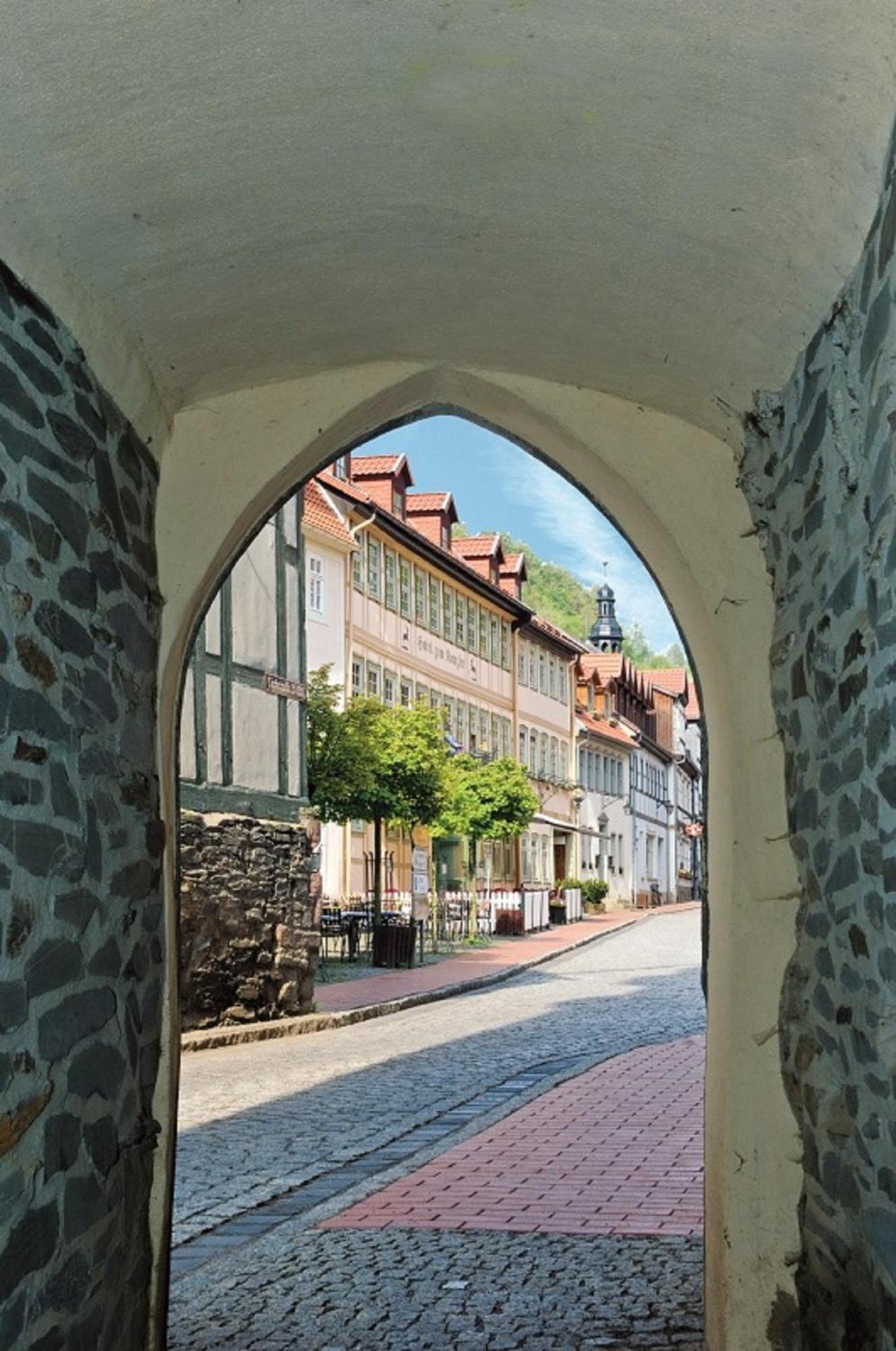 Hotel Zum Kanzler Stolberg (Harz) Exterior foto