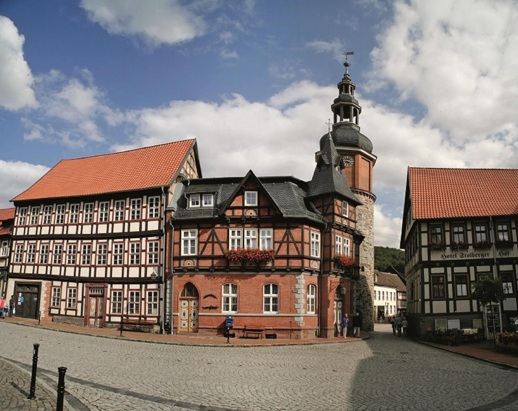 Hotel Zum Kanzler Stolberg (Harz) Exterior foto