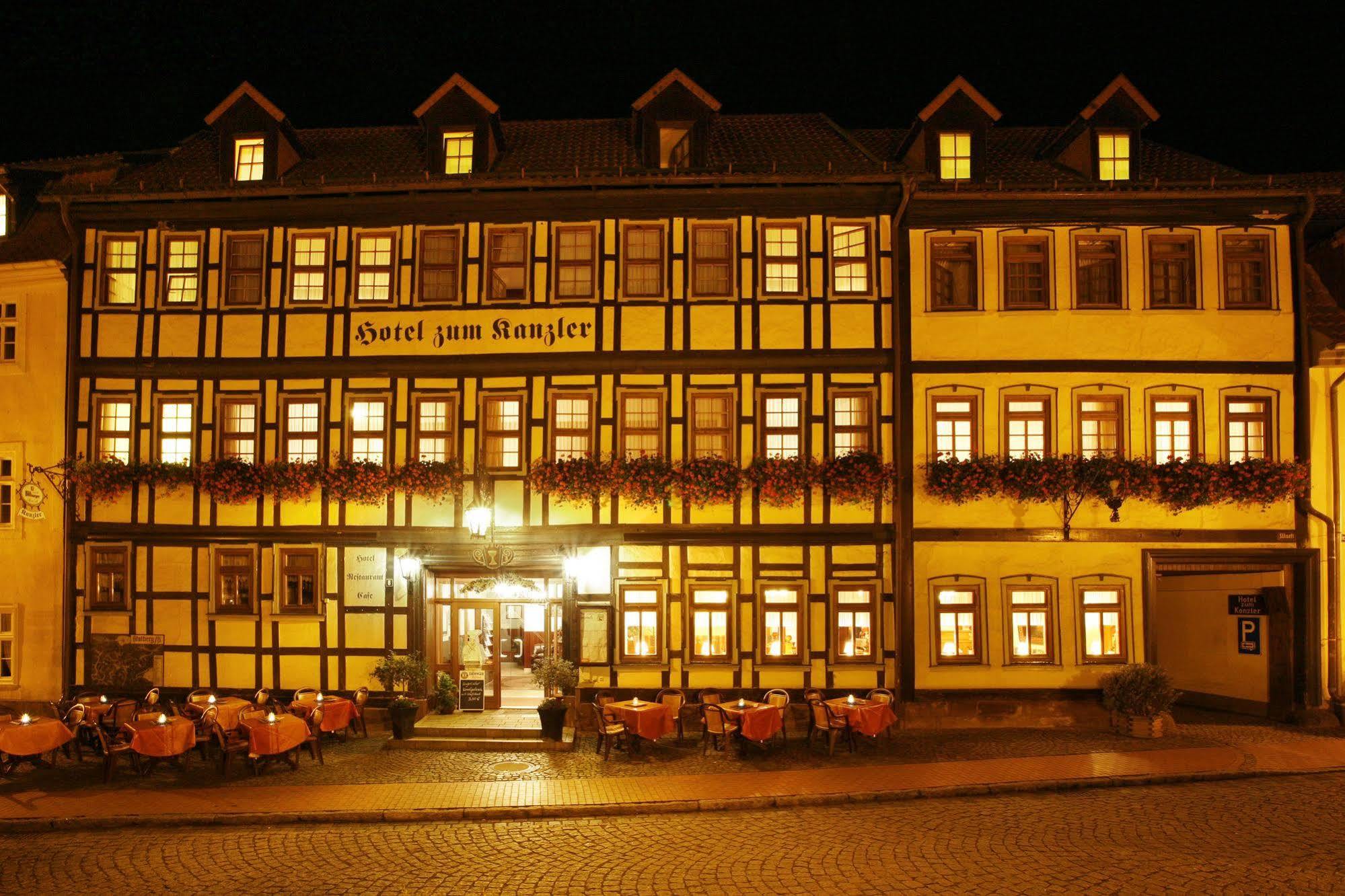 Hotel Zum Kanzler Stolberg (Harz) Exterior foto