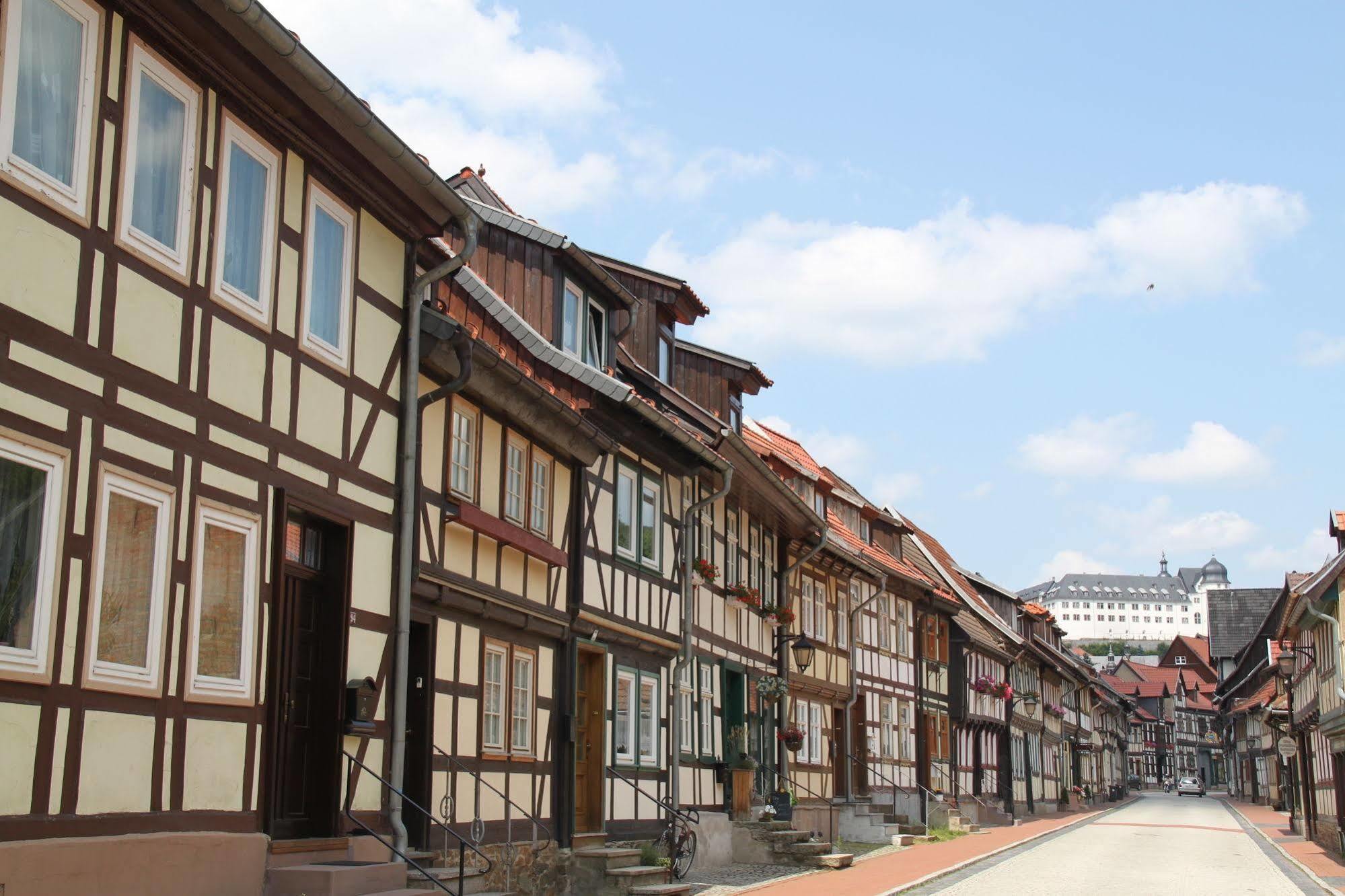 Hotel Zum Kanzler Stolberg (Harz) Exterior foto