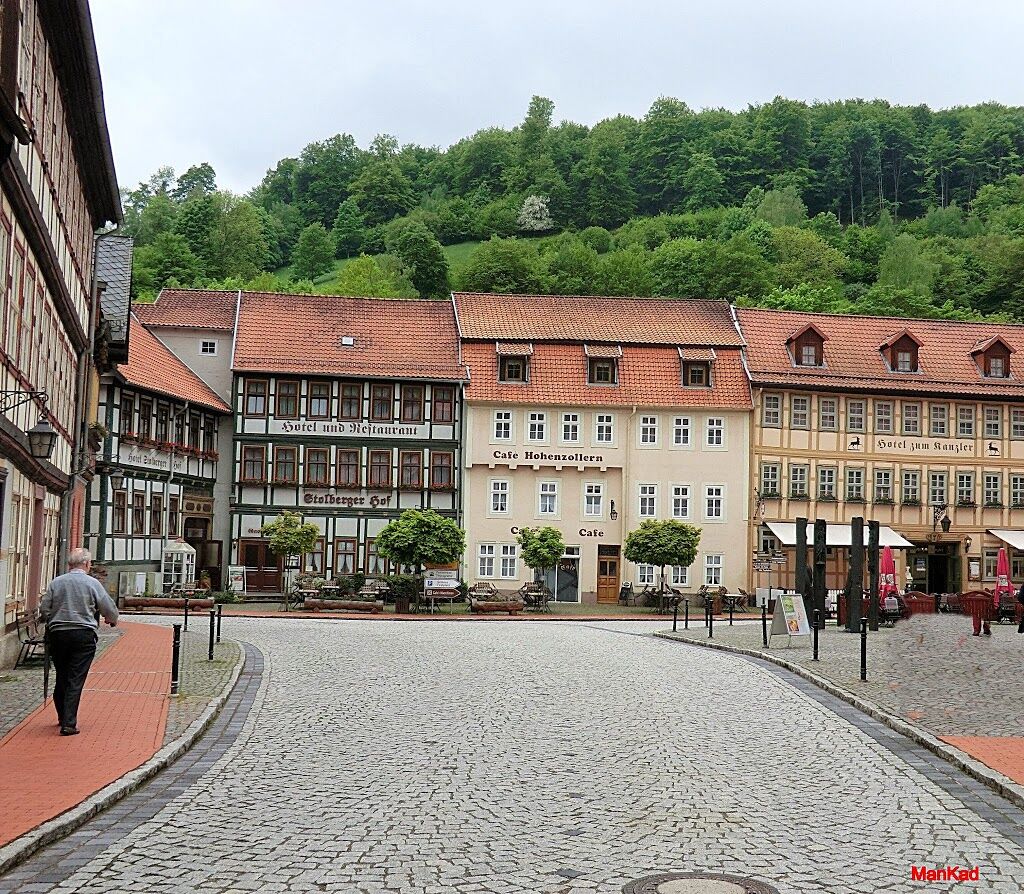 Hotel Zum Kanzler Stolberg (Harz) Exterior foto